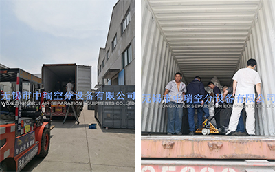 烈日炎炎下，中瑞制氮機制氧機發貨依然在緊鑼密鼓地有序進行
